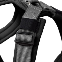 HUNTER Geschirr Maldon Up Schwarz/Grau XS