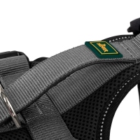 HUNTER Geschirr Maldon Up Schwarz/Grau XS