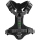HUNTER Geschirr Maldon Up Schwarz/Grau XS