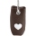HUNTER Kotbeutelspender Love braun