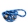 MewogS Moxonleine 8mm HORN mit Zugbegrenzung 130cm blau/weiß