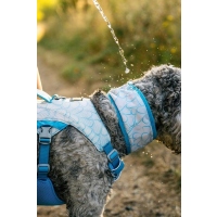 Ruffwear Swamp Cooler Halstuch Biolumin Blue XL
