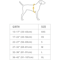 Ruffwear Swamp Cooler Zip Weste Biolumin Blue S