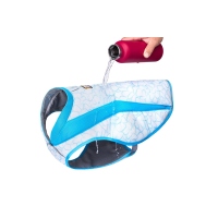 Ruffwear Swamp Cooler Weste Biolumin Blue M