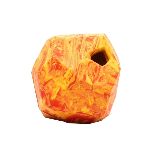 Ruffwear Gnawt-a-Rock Spielzeug Salamander Orange