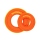 Ruffwear Hydro Plane Frisbee Tangelo Orange