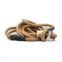 MewogS Moxonleine 8mm HORN mit Zugbegrenzung 100cm beige