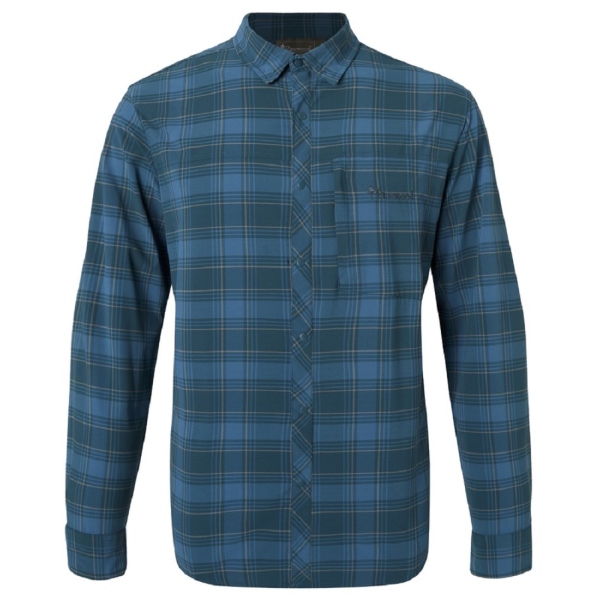 Pinewood 5122 Abisko Trekking Langarmhemd Teal Blue (388)