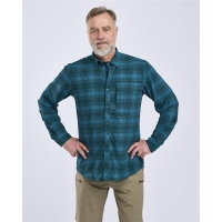 Pinewood 5122 Abisko Trekking Langarmhemd Teal Blue (388)