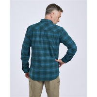 Pinewood 5122 Abisko Trekking Langarmhemd Teal Blue (388)
