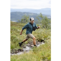 Pinewood 5122 Abisko Trekking Langarmhemd Teal Blue (388)