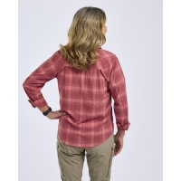 Pinewood 3122 Abisko Trekking Langarmhemd Damen Lantana Pink (839)