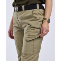 Pinewood 3077 Finnveden Outdoor Hose Damen L. Khaki (224) 44