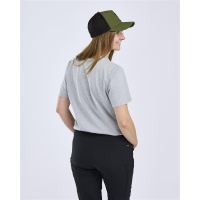 Pinewood 3449 Finnveden Recycled Outdoor Damen T-Shirt L.Grey Melange Forest (463) M
