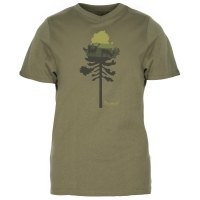Pinewood 3449 Finnveden Outdoor Damen T-Shirt Olive Mela. Pine Tree (769)