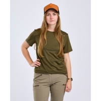Pinewood 3462 Function T-Shirt Damen Mossgreen (135)