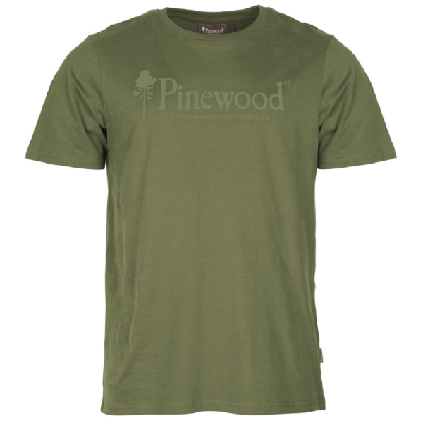 Pinewood 5445 Outdoor Life T-Shirt Pine Green (759)