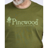 Pinewood 5445 Outdoor Life T-Shirt Pine Green (759)