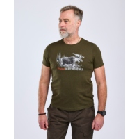 Pinewood 5466 Elch T-Shirt Green (100)