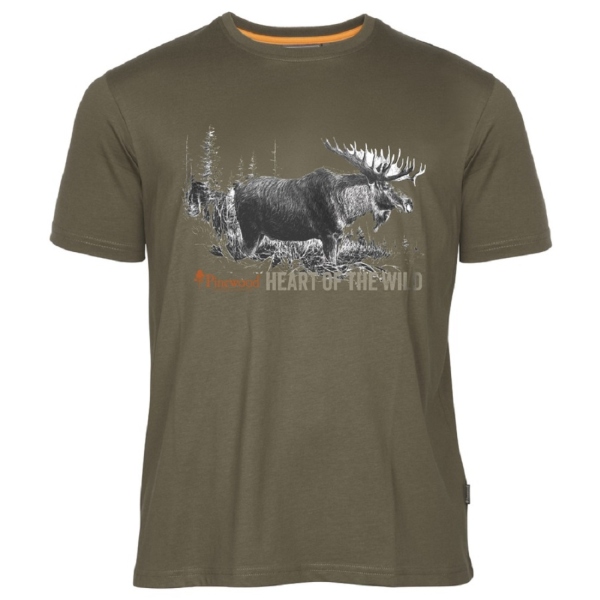 Pinewood 5450 Elch T-Shirt H.Brown (209) L