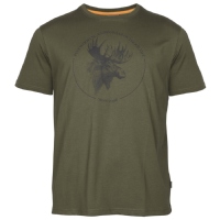 Pinewood 5450 Elch T-Shirt Olive (107)