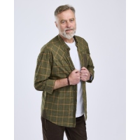 Pinewood 5329 Wolf Hemd Green/Terracotta (704) L