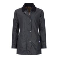 Walker and Hawkes Damen Wachsjacke Victoria – Navy 44