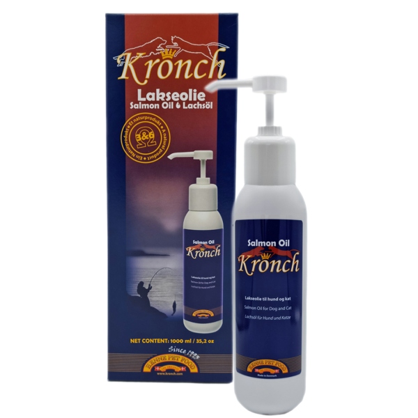 Henne Pet Food - Kronch Lachsöl 1000ml