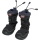 Trixie Hundeschuh Pfotenschutz Walker Active Long schwarz 2 St.