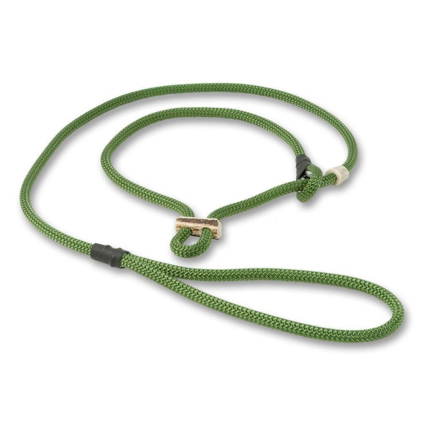 Mystique® Field Trial Moxonleine mit Zugbegrenzung 10mm 150cm olivgrün