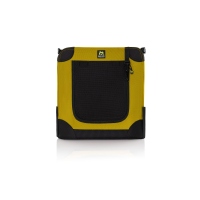 Maelson Soft Kennel faltbare Hundebox mit Tragegriff Saffron Yellow