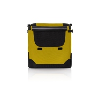 Maelson Soft Kennel faltbare Hundebox mit Tragegriff Saffron Yellow