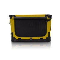 Maelson Soft Kennel faltbare Hundebox mit Tragegriff Saffron Yellow