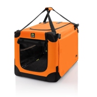 Maelson Soft Kennel faltbare Hundebox -Neon Orange-
