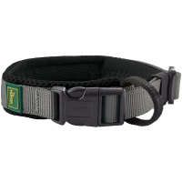 HUNTER Halsung Maldon schwarz/grau S 25-35cm