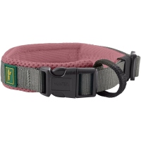 HUNTER Halsung Maldon altrosa/grau M 35-45cm