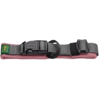 HUNTER Halsung Maldon altrosa/grau M 35-45cm