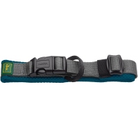 HUNTER Halsung Maldon petrol/grau S 25-35cm