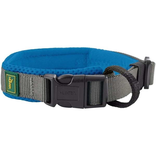 HUNTER Halsung Maldon blau/grau L 45-55cm