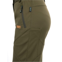 HART STILK-TXT Hose Damen Dark Olive