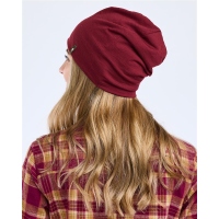 Pinewood 1166 Beanie Merinowolle Burgundy (503)