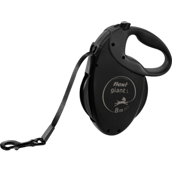 flexi Giant Black Edition 8m für Hunde bis zu 50kg