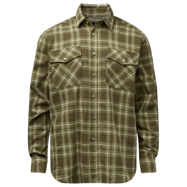 Pinewood 9026 Härjedalen Hemd Herren Olive Green (770)