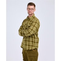 Pinewood 9026 Härjedalen Hemd Herren Olive Green (770)
