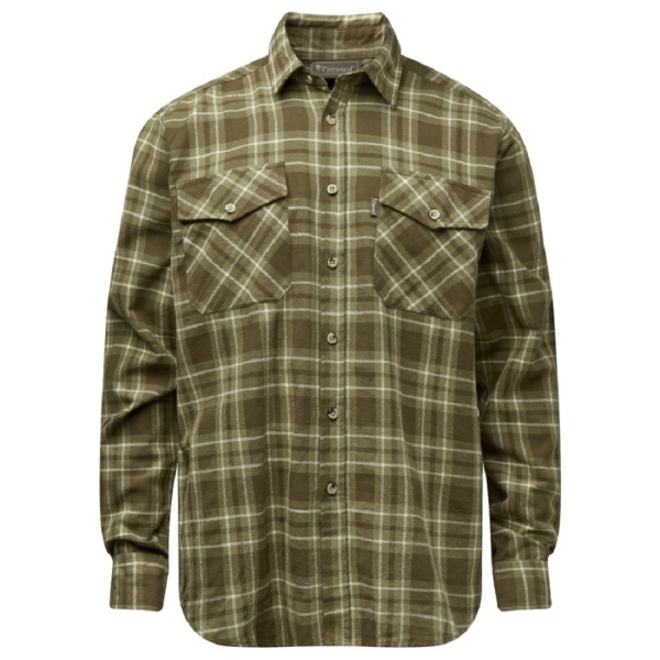 Pinewood 9026 Härjedalen Hemd Herren Olive Green (770) L