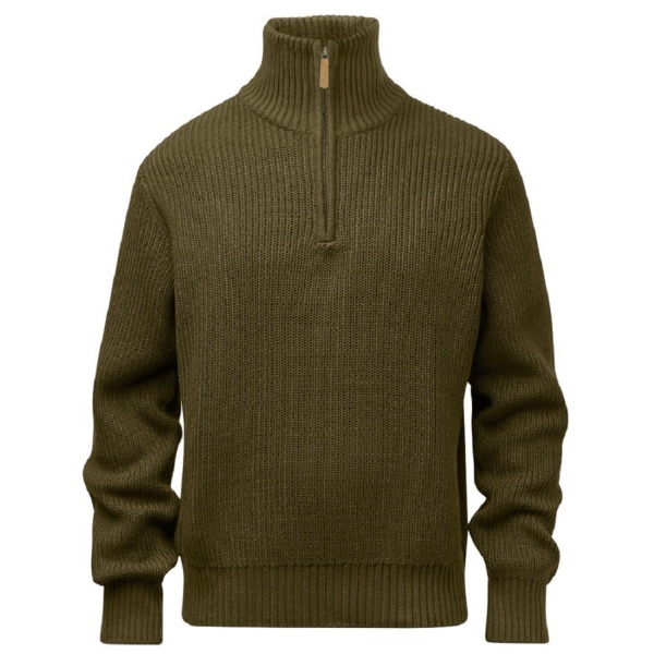 Pinewood 5368 Philip Strickpullover Herren Olive Green (770) XL