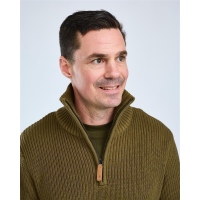 Pinewood 5368 Philip Strickpullover Herren Olive Green (770) XL