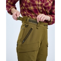 Pinewood 3914 Furudal Hunters Hybrid Stretch Damen Hose Olive Green (770)