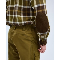 Pinewood 9436 Douglas Hemd Olive Green/Creme White (773)