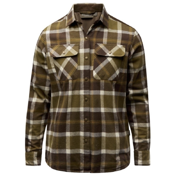 Pinewood 3429 Douglas Damen Bluse Olive Green/Creme White (773)